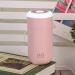 Mini Portable USB Powered Nano Humidifier Diffuser with 7 Colors Light Power Off Timer - Moisturize Skin Prevent Dry Burning - for Desktop Office and Home - ABS 350ml (Pink) - Buy Online on GoSupps.com