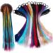 FRCOLOR 3 Sets Hair Extensions Colored Doll Synthetic Wigs Ponytail Extension Synthetic Curly Wig Synthetic Hair Curly Hair Wig Doll Wig Ponytail Holder Ring Accessories Child Elasticity - Buy Online on GoSupps.com