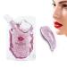 Transparent Lip Gloss,Lip Gloss Base Gel,Transparent Lip Gloss Base,Basis Lip Makeup Primer Lip Gloss Base Diy Lip Glow Lip Gloss,DIY Handmade Lip Gloss (Pink, 100ML)