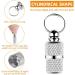 Pack of 6 Waterproof Address Tags for Dogs & Cats - Custom Pet Collar Pendants with Key Ring - Buy Online on GoSupps.com