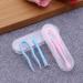 Buy 5 Sets Contact Lens Case with Mirror Foil Lens Remover Inserter & Tweezers - Perfect for International Shipping! - Buy Online on GoSupps.com