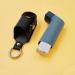 LeoTube PU Leather Asthma Inhaler Holder - Protective Travel Handy Mini Holster for Adults and Kids (Black) - Buy Online on GoSupps.com