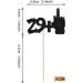 24 Pack 29+1 Cupcake Toppers Glitter 30th Birthday Cupcake Picks Cheers to 30 Middle Finger Happy 30th Birthday Cupcake Decorations Anniversary Party Supplies Black-1 30th Black-1 - Buy Online on GoSupps.com