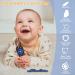 2 Pack Silicone Baby Teething Toys | TV Remote Control Shape | Teether Clips | for Babies 6-24 Months | Boys Girls Teething Toy Gifts (Black+Grey) - Buy Online on GoSupps.com