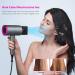 SIMBAE Hair Dryer Ionic Hair Dryer with 3 Nozzles Diffusers 3 Heat Settings & 2 Speed Hot/Cold Wind Quick Drying Blow Dryer Portable Hair Styling Tools for Home Salon Travel 110V-220V - Buy Online on GoSupps.com