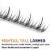 Buy MUSELASH Fishtail Tall Lash Clusters | 410pcs Natural Look Eyelash Extensions (12mm-16mm) - Reusable & Long Lasting - Buy Online on GoSupps.com