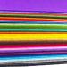 Flic-Flac 44pcs 8x12 Assorted Color Felt Fabric Sheets DIY Craft Sewing Patchwork - 1mm Thick - Buy Online on GoSupps.com