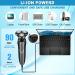 Buy 3D Electric Razor for Men - USB Rechargeable Cordless Shaver for Wet & Dry Use | Ideal Christmas Gift (Blue - Buy Online on GoSupps.com