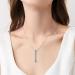 2PCS Anxiety Relief Necklace Set | Portable Mindful Breathing Necklaces for Men and Women | Stress and Meditation Aid in Silver and Rose Gold - Buy Online on GoSupps.com
