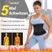 Junlan Tummy Control Belt Corset for Women - Neoprene Waist Trainer Sweat Belt | Sauna Fitness L Black - Buy Online on GoSupps.com