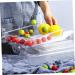 MAGICLULU Jewelry Holder Stand 1pc Transparent Tray Baking Pan Lap Trays for Eating Tea Kitchen Supplies Tableware Delicatessen Transparent Color 32x25cm - Buy Online on GoSupps.com