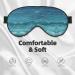 Deep Blue Sea Eye Mask - Soft Adjustable Nighttime Comfort for Men & Women | International Shipping - Buy Online on GoSupps.com