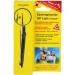 Tick tweezers Surge steel with a magnifying glass