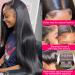 Lace Front Human Hair Wig - Straight Brazilian Virgin Hair, 150% Density, Pre-Plucked with Baby Hair - Natural Color, 30inch - Buy Online on GoSupps.com