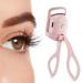 Heated Eyelash Curler Rapid Heat Lash Curler 2 Premature Setting & Long Lasting Curling with Sensing Heating Silicone Pad USB Rechargeable Eye Lash Curler