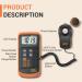 Dr.meter LX1330B Digital Illuminance Light Meter - 0-200,000 Lux Measurement Range - Buy Online on GoSupps.com