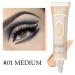 Boobeen Eyeshadow Primer - Waterproof Eye Shadow Makeup Base for Vibrant and Long-Lasting Color - Buy Online on GoSupps.com