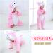 Doladola Unisex Baby Hooded Cartoon Animal Romper | Toddler's Jumpsuit | Infant's Pajama | 3-6 Months | Pink Husky - Buy Online on GoSupps.com