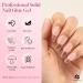 UNA GELLA Solid Gel Nail Glue - 2 Pieces 35ML | Super Adhesive for Press On & Acrylic Nails | DIY Nail Art - Lamp Curing Needed - Buy Online on GoSupps.com