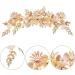 Golden Hair Clips | Golden Sparkly Hairpins - Retro Handmade Hair Accessories for Gatherings Festivals Wedding Events - Buy Online on GoSupps.com