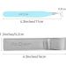 Ms. Queen Volume Fiber Tip Grip Lash Tweezers - Blue | L-Shape Boot Mega Volume Mink Lashes Tweezers - Buy Online on GoSupps.com