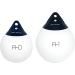 Extreme Max BoatTector A Series Buoy - 7.5 x 11 White/Blue - Premium Quality - Buy Online on GoSupps.com