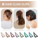 Aervtnny 8 Pcs Hair Claw Clips for Women Girls 3.1" Nonslip Durable Matte Medium French Jaw Clip for Thin Hair Strong Hold Straight Long Hair Cute Hair Styling Accessories - Buy Online on GoSupps.com