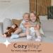 CozyWay Non-Slip Toddler Socks with Grippers, 6 Pairs, 3-5 Years, Black White Gray - Buy Online on GoSupps.com