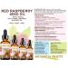 Red Raspberry Seed Oil 0.5 fl.oz - 100% Pure & Natural Cold Pressed Carrier Oil for Skin, Hair, Lips, Nails - High in Antioxidants, Vitamin A & E, Omega 3, 6, 9 - Buy Online on GoSupps.com