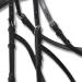 WALDHAUSEN X-Line Hackamore Bridle - Black Warmblood Full | Premium Equestrian Gear | International Shipping - Buy Online on GoSupps.com
