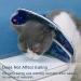 Oismys Cat Recovery Collar | Soft Adjustable Cone for Cats & Puppies | Lightweight & Waterproof | Stop Licking After Surgery | Daily Use | M Size (Neck Girth 7.5-9.8in) - Buy Online on GoSupps.com