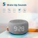 Buffbee 2-in-1 Sound Machine & Alarm Clock with 18 Soothing Sounds, 7 Night Light Options, Sleep Timer, Precise Volume Control - White Noise Machine - Buy Online on GoSupps.com