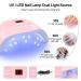 COSCELIA UV LED Nail Lamp 36W | Portable Gel Nail Dryer with Timer | Professional Nail Hardening Lamp (Pink) - Buy Online on GoSupps.com