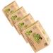 Bamboo gang - baby cotton swabs made of bamboo and cotton with a safety head 220 pieces sustainable alternative to wood & plastic 100% biological & environmentally friendly ear sticks ...