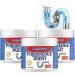 Powerful Pipe Dredge Agent 200g Pipe Dredge Deodorant Sewer Toilet Kitchen Dredging Deodorant Sink Drain Cleaner Toilet Pipe Dredging Agent Pipe Dredging Agent Powder for Kitchen Sewer Toilet (3)