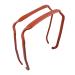 Zazzy Bandz - Curly Thick Hair Headband - Hair Blending (Two-Pack: Original Fit + Slim Relaxed Fit, Cinnamon) 2 Count (Pack of 1) Cinnamon