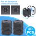 Redtron Socket Fuse with Rotary Mechanism - 20 Child Locking Sockets for Baby Safety | Socket Protection - Black - Buy Online on GoSupps.com