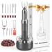 Nail Sander 12 in 1 Adjustable Speed Powerful & Quiet Portable Rechargeable Electric Nail File with LED Light Display Applicable to Manicure Salon Pedicure