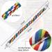 Colorful 41-inch Rope Perch Toy for Parrots, Cockatiels, Parakeets, Budgies - Metal Nut Included - Buy Online on GoSupps.com