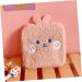 KALLORY Bunny Coin Purse Napkin Pack - Cute Plush Diaper Organizer Bag for Menstrual Pads & Coins - Buy Online on GoSupps.com