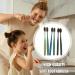 Moonyan Soft Bristle Portable Toothbrush - 6-Pack Travel Toothbrush for Sensitive Teeth | Ideal for Men & Women - Buy Online on GoSupps.com