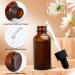 LXLOVESM 4 Pcs Amber Glass Dropper Bottle Set with Funnel - 1oz+2oz Tincture Bottles for Essential Oils - Leakproof Eye Droppers Included - Buy Online on GoSupps.com