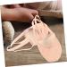 Shop Holibanna Half Ballet Shoe Cover & Toe Pads - Cushions & Protectors for Pointe Shoes - Soft Coral Fleece Suede - Perfect for Ballet Dancers Worldwide - Buy Online on GoSupps.com