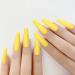 400pcs Matte Press on Extra Long Ballerina Coffin Fake Nails | Green Yellow Full Cover Colorful Nail Set with Box | Fluorescent Series | Nail Accessories for Women Girl - Buy Online on GoSupps.com