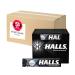 Halls EXTRA STRONG Sugar - Candies 20 x 33.5 g packs of flavoured sweets from Pere's Candy Box with gift