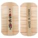 minkissy Peigne Anti-Pelliculaire En Bambou 2 Pi ces Peigne De Toilettage Pour Cheveux limination Des Pellicules De Toilettage Pour Poils D'Animaux Dents Fines Pour
