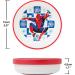 Thenoo Spiderman Dishware Set for Kids - 5-Piece BPA-Free Dishes & Cutlery (Plates Bowls Cups Fork Spoon) - Buy Online on GoSupps.com