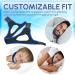 Adjustable Anti Snore Chin Strap - Effective Snoring Solution for Sleep Apnea - Breathable CPAP Alternative - Unisex Aid - Buy Online on GoSupps.com