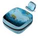 Portable women's binding-up bags menstrual cup bags feminine menstrual insert bag for teenage girls tampons for the first period turtle underwater blue multicolored 04