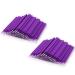 Annhua Disposable Micro Applicator Brushes 200 Pcs Micro Application Brushes for Eyelash Extensions Makeup Dental Care and Cleaning Purple